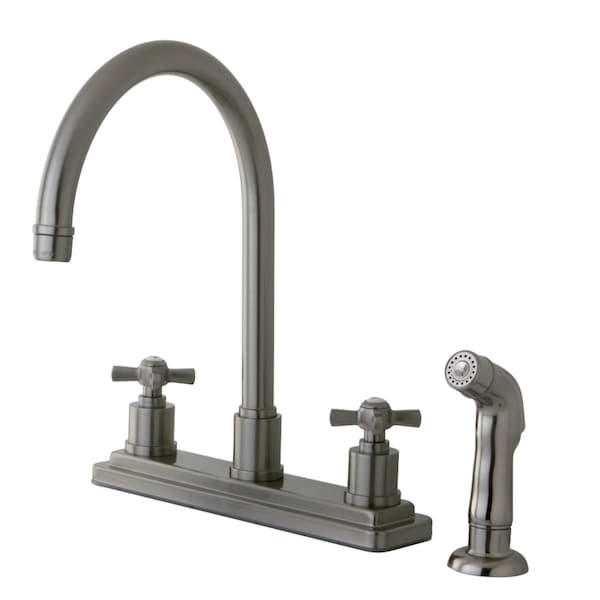 KS8798ZX Millennium Centerset Kitchen Faucet, Brushed Nickel